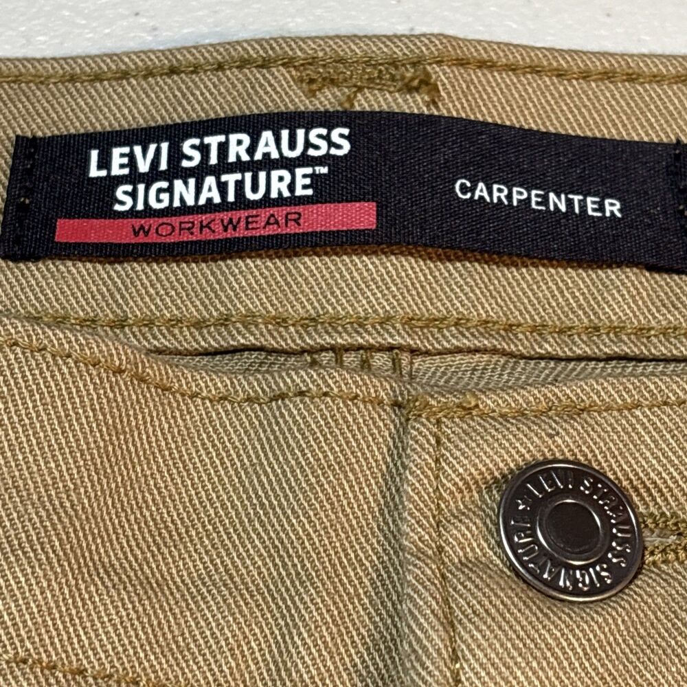 Carpenter Levi’s Strauss Signature Workwear Canvas NWT 44 x 30 (actual 46x29)